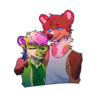 lineart w/ painted shading